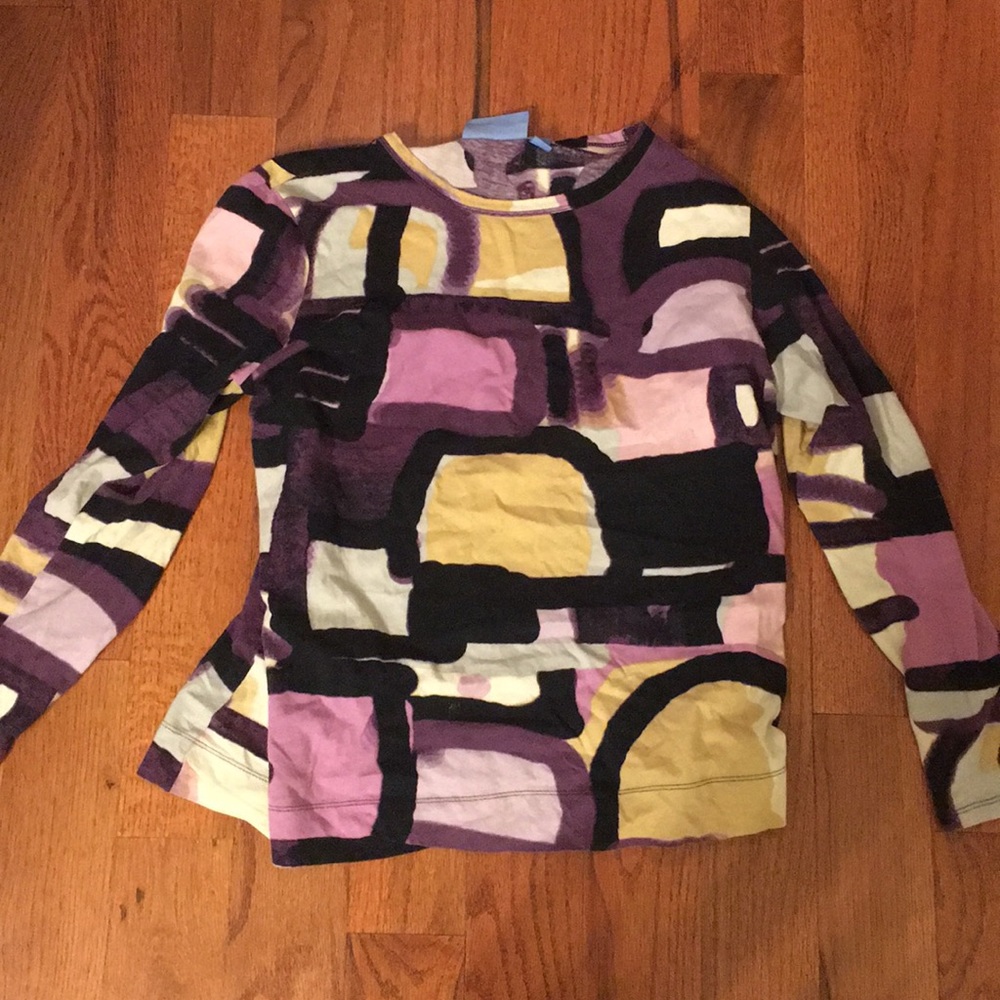 Vera Wang Long Sleeve Shirt Medium